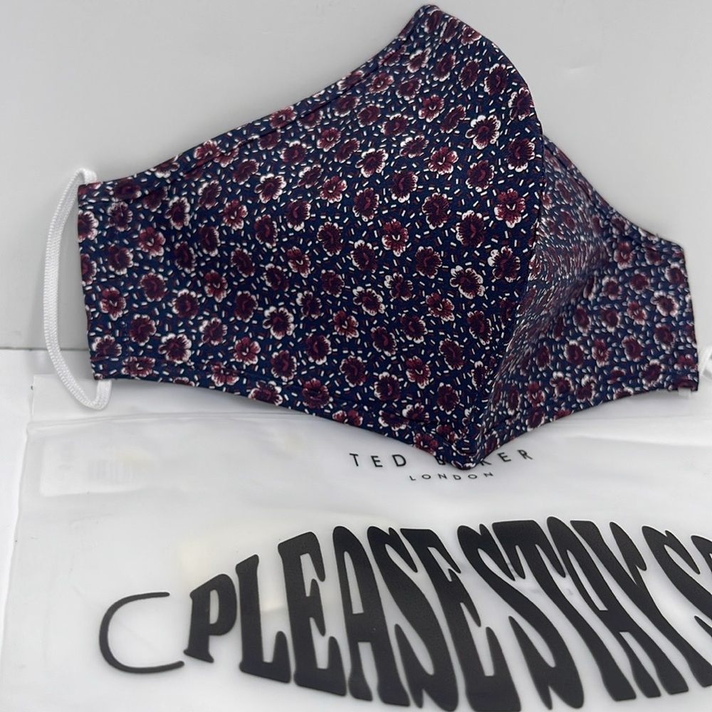 Floral Blue and Red Fabric Doorstop TED BAKER LONDON Reversible Reusable
NWT - Picture 13 of 15